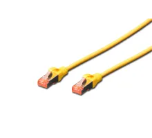 Beek CAT 6 SFTP/PIMF (Pairs In Metal Foil) Patch Kablosu, 1 metre, LSZH, AWG 26, Sarı Renk