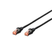 Beek CAT 6 SFTP/PIMF (Pairs In Metal Foil) Patch Kablosu, 1 metre, LSZH, AWG 26, Siyah Renk