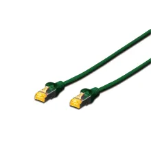 Beek CAT 6A SFTP/PIMF (Pairs In Metal Foil) Patch Kablosu, LSZH, 0,25 metre, AWG 26, Yeşil Renk