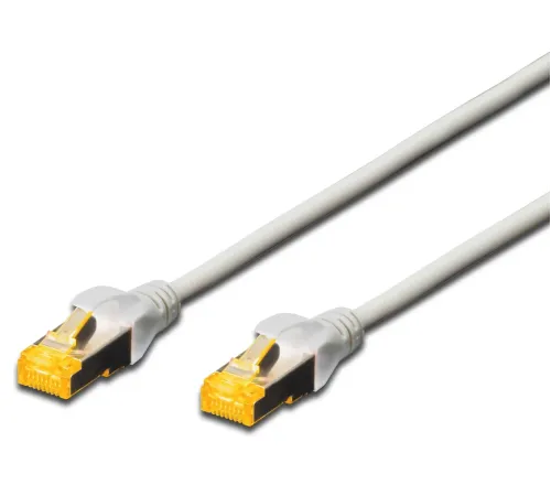 Beek CAT 6A SFTP/PIMF (Pairs In Metal Foil) Patch Kablosu, LSZH, 50 metre, AWG 26, Gri Renk<br>Beek CAT 6A SFTP/PIMF (Pairs In Metal Foil) Patch Cord, LSZH, 50 meters, AWG 26, Gray