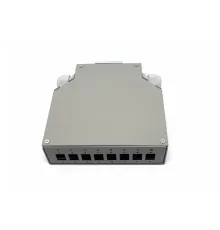 Beek DIN-Ray için Ek Kutusu, 8 x LC/Duplex Coupler için<br>
Beek Din Rail Distribution Box for 8 LC/DX Couplers