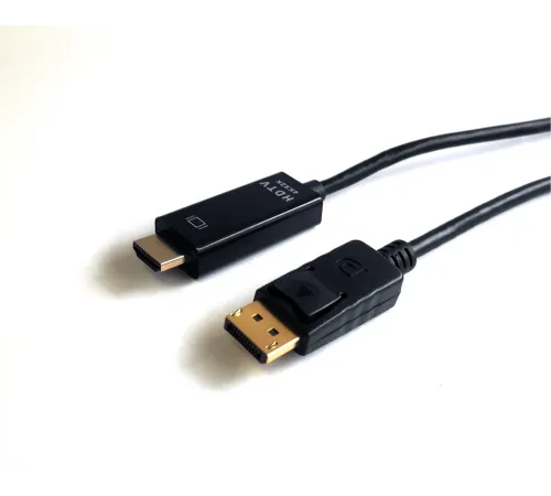 Beek DisplayPort (DP) Erkek <-> HDMI Erkek, 4K@30Hz, Altın Kaplama, 3 metre<br>
Beek DP M /HDMI M,4K@30Hz,Gold 3M