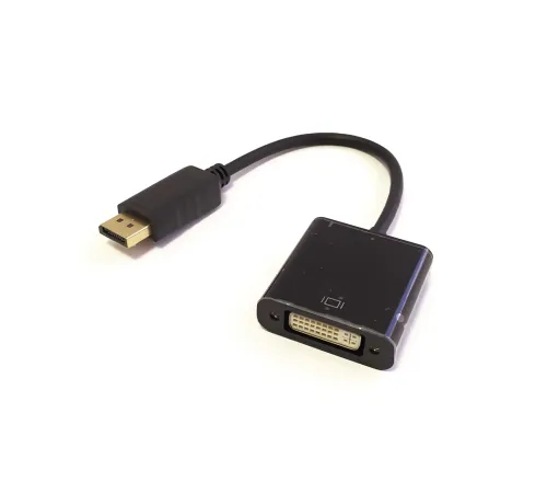 Beek DisplayPort (DP) <-> DVI Adaptör, DP Erkek <-> DVI Dişi, Tek Yönlü İletişim<br>
Beek Adapter DP Male <-> DVI Female, One Way Direction