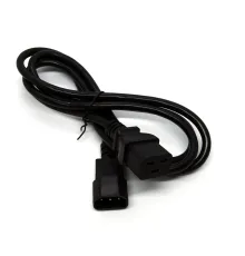 Beek Güç Kablosu, C14 <-> C19, 1.8 metre, H05VV-F 3*1 5mm kare<br>
Beek C14-C19 Power Cable 1.8M, H05VV-F 3*1.5mm2