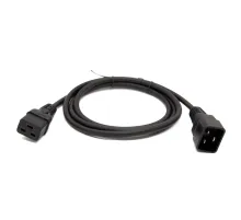 Beek Güç Kablosu, C19 <-> C20, 1.80 metre 3*1.5MM2 H05Z1Z1-F, LSZH<br>
Beek LSZH Power Cable C19 To C20 1.8M 3*1.5MM2 H05Z1Z1-F