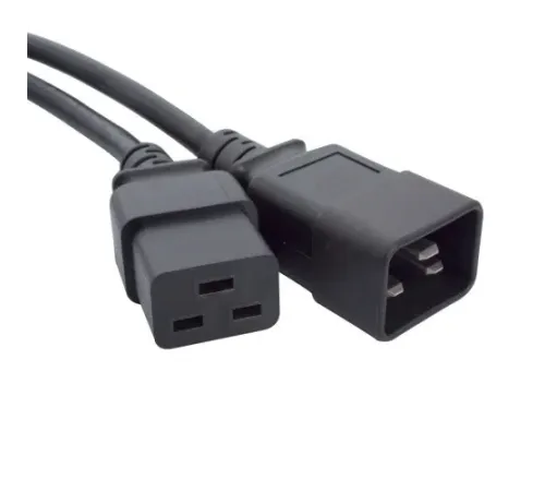 Beek Güç Kablosu, C19 <-> C20, H05VV-F 3*0.75mm2, 3 metre<br>
Beek C19-C20 Power Cable 3M, H05VV-F 3*0.75mm2