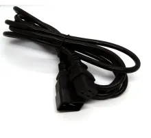 Beek Güç Kablosu Schuko C19 <-> C20, 3 metre, H05VV-F 3x1.5mm kare<br>
Beek C19-C20 Power Cable 3M, H05VV-F 3*1.5mm2