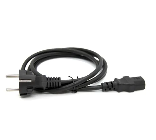 Beek Güç Kablosu, Schuko <-> C13, 1.80 metre 3*0.75MM2 H05Z1Z1-F, LSZH<br>
Beek LSZH Power Cable Schuko To C13 1.8 M 3*0.75MM2 H05Z1Z1-F