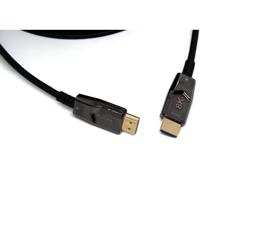 Beek HDMI 2.1 Aktif Fiber Optik Kablo (AOC), Tip A Erkek/Erkek, 8K@60HZ, 50 metre, altın kaplama<br>
Beek HDMI2.1 AOC M/M,8K@60Hz,Gold Plated Shell,black,50M BLACK 1PC/BAG WITH LABLE