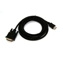 Beek HDMI <-> DVI-D Adaptör Kablosu, HDMI Tip A Erkek <-> DVI -D (18+1) Erkek, 3 metre<br>
Beek HDMI/DVI(18+1) M/M,3M