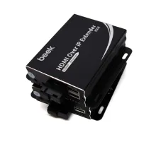 Beek IP HDMI KVM Fiber Sinyal Uzatma Cihazı, Single Mode, SC, 20km, 1080P<br>
Beek IP HDMI KVM Fiber Extender 20KM 1080P