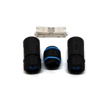 Beek IP68 Dış Mekan Coupler, LAN Kablosu Uzatmak için CAT6A STP IDC <-> IDC<br>
Beek IP68 Outdoor Coupler for LAN cable extension CAT6A STP IDC to IDC