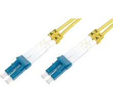 Beek LC-LC Fiber Optik Patch Kablo, 9/125 µ, Singlemode, 3.0mm, Duplex, OS2, LSZH, 10 metre