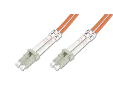 Beek LC-LC Fiber Optik Patch Kablo, Multimode OM 1 62.5/125 Duplex, 3.0mm, LSZH, 5 metre
