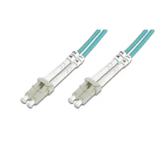 Beek LC-LC Fiber Optik Patch Kablo, Multimode OM 3 50/125 Duplex, 3.0mm, LSZH, 15 metre