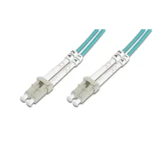 Beek LC-LC Fiber Optik Patch Kablo, Multimode OM 3 50/125 Duplex, 3.0mm, LSZH, 45 metre