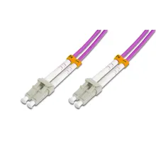 Beek LC-LC Fiber Optik Patch Kablo, Multimode OM 4 50/125 Duplex, 3.0mm, LSZH, 20 metre
