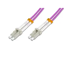 Beek LC-LC Fiber Optik Patch Kablo, Multimode OM 4 50/125 Duplex, 3.0mm, LSZH, 8 metre