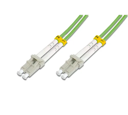 Beek LC-LC Fiber Optik Patch Kablo, Multimode OM 5 50/125 Duplex, 3.0mm, LSZH, 50 metre