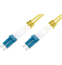 Beek LC-LC Fiber Optik Patch Kablo, OS 2 9/125 Singlemode, 3.0mm, LSZH, 0.5 metre