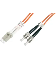 Beek LC-ST Fiber Optik Patch Kablo, Multimode OM 2 50/125 Duplex, 3.0mm, LSZH, 1 metre