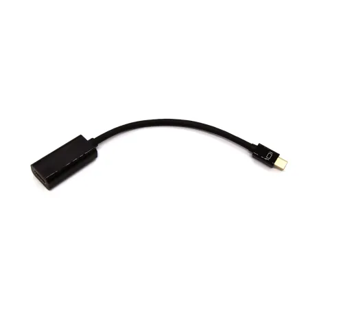 Beek Mini DisplayPort (mini DP) <-> HDMI Adaptörü, Kablolu, mini DP Erkek - HDMI tip A Dişi, altın kaplama, 1080P@60Hz, siyah renk, 0.20 metre<br>
Beek Mini Display to HDMI Adapter, Mini DP M/HDMI F, Gold Plated, 1080P@60Hz, Black, 0.2M