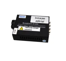 Beek RCA Analog Ses <-> Fiber Optik Uzatma, 20 km<br>
Beek RCA Audio Optical Transceiver/Extender, 20 km