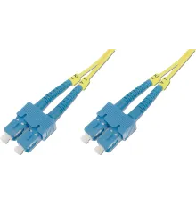 Beek SC-SC Fiber Optik Patch Kablo, 9/125 µ, Singlemode, 3.0mm, Duplex, OS2, LSZH, 10 metre