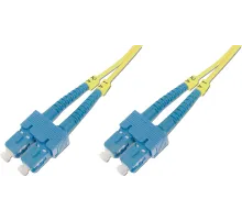 Beek SC-SC Fiber Optik Patch Kablo, 9/125 µ, Singlemode, 3.0mm, Duplex, OS2, LSZH, 20 metre