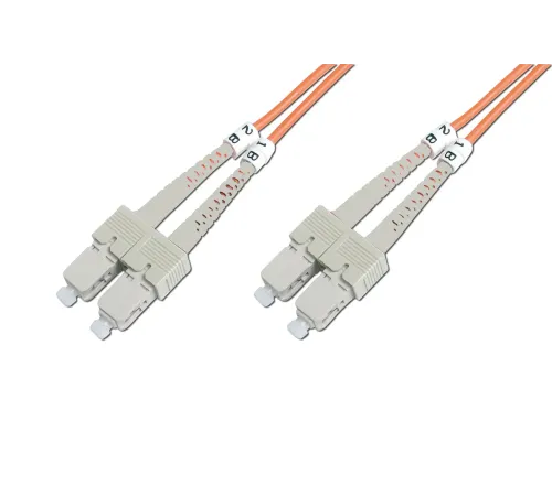 Beek SC - SC Fiber Optik Patch Kablo, Multimode OM 2 50/125 Duplex, 3.0mm, LSZH, 1 metre