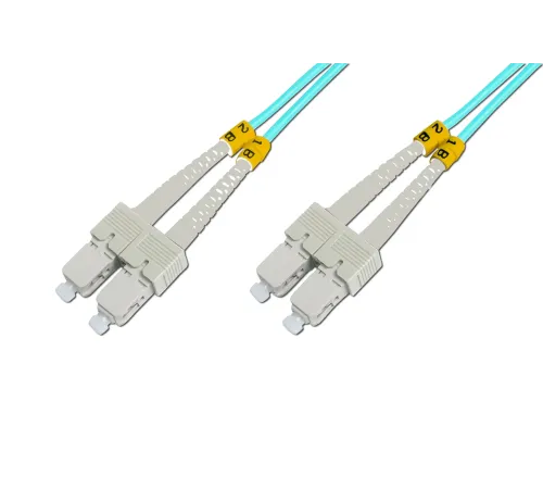 Beek SC - SC Fiber Optik Patch Kablo, Multimode OM 3 50/125 Duplex, 3.0mm, LSZH, 20 metre
