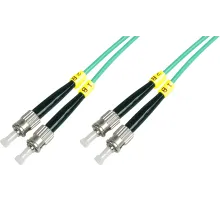 Beek ST-ST Fiber Optic Patch Kablo,  Multimode OM3 50/125 Duplex, 3.0mm, LSZH, 2 metre