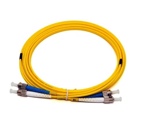 Beek ST-ST Fiber Optik Patch Kablo, 9/125 µ, Singlemode, 3.0mm, Duplex, OS2, LSZH, 2 metre