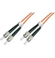 Beek ST-ST Fiber Optik Patch Kablo, Multimode OM 2 50/125 Duplex, 3.0mm, LSZH, 3 metre