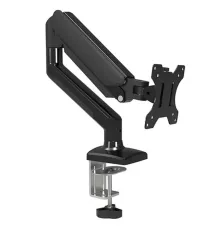 Beek Tek Ekran Taşıyabilen Askı Aparatı, 13 - 32 inç Ekran, Gaz Basınçlı Yaya Sahip, Kelepçe Dahil, Dönme Aralığı +90°~-90°, Ekran Döndürme +180°~-180°, Maksimum Yük Kapasitesi 2-9kg, VESA 100 x 100mm<br>
Beek Single Monitor Mount with Gas Spring an