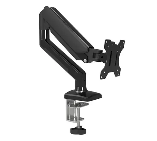 Beek Tek Ekran Taşıyabilen Askı Aparatı, 13 - 32 inç Ekran, Gaz Basınçlı Yaya Sahip, Kelepçe Dahil, Dönme Aralığı +90°~-90°, Ekran Döndürme +180°~-180°, Maksimum Yük Kapasitesi 2-9kg, VESA 100 x 100mm<br>
Beek Single Monitor Mount with Gas Spring an