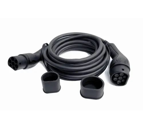 Beek Type2 <-> Type2 IEC Elektrikli Araç Şarj Kablosu, 400V / 32A 22kW, IP55, Düz TPU Kablo, 3 metre<br>
Beek Type2 to Type2 IEC EV Charging Cable 400V / 32A 22kW, IP55 Straight TPU Cable, 3m