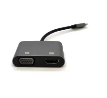Beek USB Tip C (3.1 Gen) <-> HDMI +  VGA Grafik Adaptörü