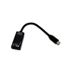 Beek USB Tip C Grafik Adaptörü, Tip C Erkek / HDMI Dişi, 4K X 2K@30Hz, Nikel Kaplama, 0.15 metre, Siyah Renk<br>
Beek USB Type C Graphic Adapter, Type C Male / HDMI Female, 4K X 2K@30Hz, Nickel Plated, 0.15 meters, Black