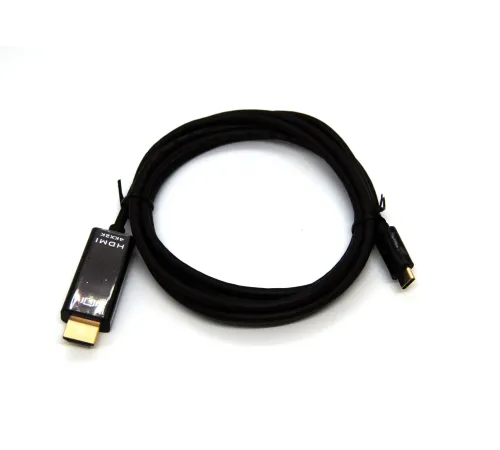 Beek USB Tip C <-> HDMI Görüntü Adaptörü, USB Tip C Erkek <-> HDMI A Erkek, 4K@60Hz, Altın Kaplama, 2 metre<br>
Beek TYPE C M/HDMI A M,4K@60Hz,Gold,2M