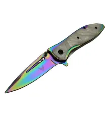 Benchmade DA76-1 Çakı Renkli Sedef 20 cm Manuel