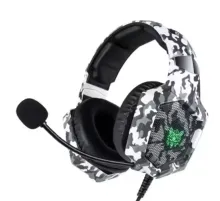 Beyaz K8 Kamuflaj Kulaklık