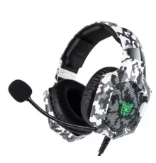 Beyaz K8 Kamuflaj Kulaklık