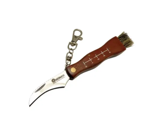 Böker Mantar 17 cm Kamp / Outdoor Çakı - Yarı , Anahtarlıklı