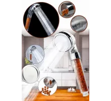 Boncuklu Su Tasarruflu Kireç Önleyici Duş Başlığı