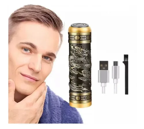 Boruit Pro 2 İN 1 Vintage Traş Makinesi Şarjlı Dijital Göstergeli Aliminyum Gövde