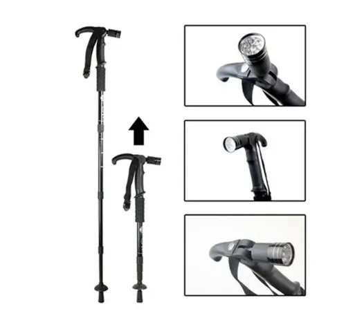 Boya Göre Ayarlı Işıklı Yürüyüş Bastonu Wt-002