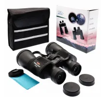 Breaker 20×50 Wd2 Çift Göz Ayarlı Profesyonel Dürbün – 1000M/56M – Siyah