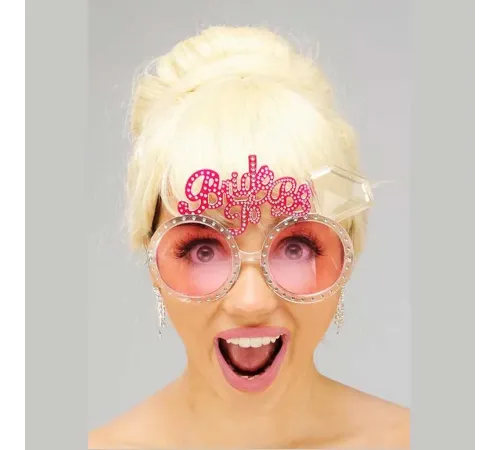 Bride To Be Bekarlığa Veda Partisi Gözlüğü Pembe Renk