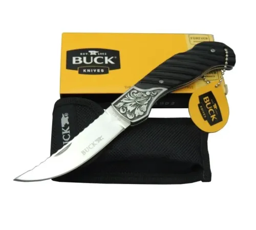 Buck Knives BK-013BK Kamp Çakı 20,5 cm - Kılıflı, Kutulu